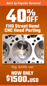 Street Hemi CNC Head Porting
